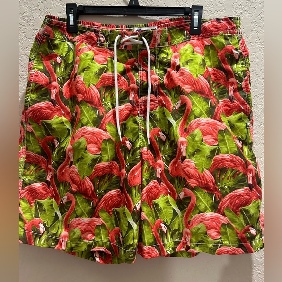 TRUNKS Surf & Swim Co. XL - Flamingo Print - Picture 1 of 5